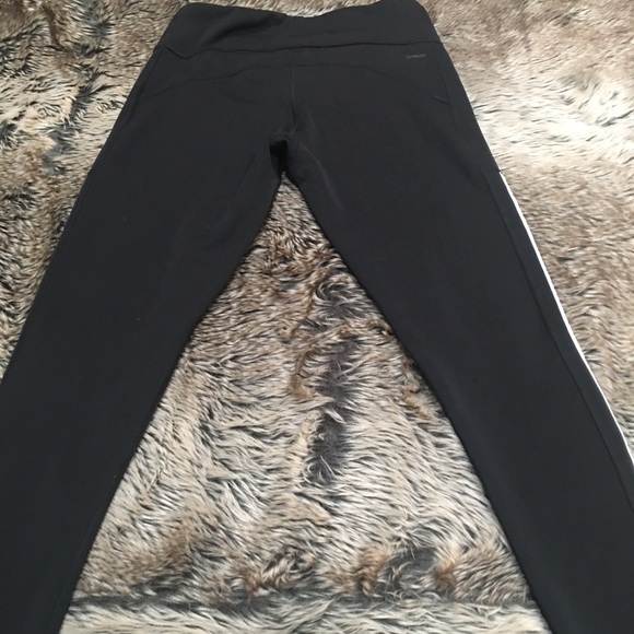 Adidas iconic 3-STRIPES 7/8 Climalite Tights Size L - Picture 6 of 11